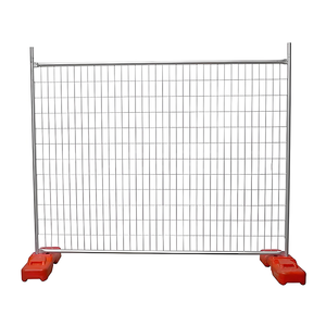 Công trường xây dựng ngoài trời tạm thời hàng rào tấm hồ bơi an ninh Hàn Úc Canada tạm thời mạ kẽm hàng rào - Product Image 3