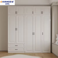 Lit escamotable mural avec armoire intégrée, design moderne, durable, en bois massif, rotatif et invisible