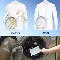 Bandes de lessive biodégradables jetables faciles à dissoudre écologiques sans plastique à la lavande pour les voyages et la maison