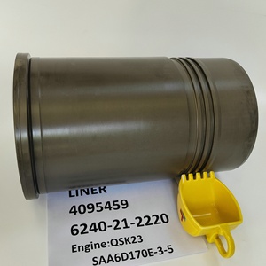 Camisa de Cilindro para Motor Diésel 6162-23-2210 6162-25-2210 6240-21-2220 Modelo de Máquina WA600-1 PC1250-7 para Motor SAA6D170 - Product Image 2