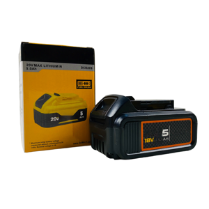 Batterie LiFePO4 haute performance DCB184M pour outils DEW 18V <span class=keywords><strong>ALT</strong></span> 20V, sortie stable, rechargeable au lithium - Product Image 1