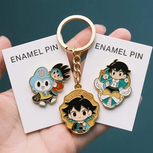 Llaveros Personalizados, Llaveros Bonitos al por Mayor, Recuerdos, Llaveros de Metal con Forma Personalizada y Esmalte Duro - Product Image 1