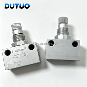 วาล์วควบคุมการไหล FE-ST0 รุ่นดั้งเดิม GRO-1/4 2109 GRO-1/8-B 151216 GRO-M5-B 151214 GRO-QS-4 193972 วาล์วปรับแรงดันแบบทางเดียวสำหรับท่อ - Product Image 1