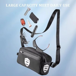 Venta Directa de Fábrica: Bolsa de Sillín de 20L, Ligera, Impermeable, para Almacenamiento en Bicicleta, con Correa Ajustable Desmontable, Montaje Frontal para Exteriores - Product Image 3