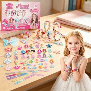 Sweet <b>Headband</b> Making Kit Girls Hair Accessories <b>Sequin</b> Bow Butterfly Sticker Craft Supplies Birthday Favor Box - Product Image 2