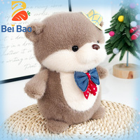 Peluche en peluche, jouet en peluche, vente en gros, ours en peluche de 8 pouces, ultra doux, longue peluche, cadeau de la Saint-Valentin, poupée en coton PP, faible MOQ