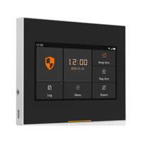 Système d'alarme de sécurité domestique intelligent Staniot H50-4G GSM 4G/WiFi, panneau d'alarme portable sans fil Tuya avec écran tactile, capteur de mouvement PIR