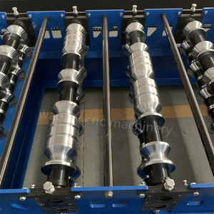 Máquina Perfiladora de Rollos WADLEY, Máquina de Laminación de Chapa, Maquinaria de Corte y Conformado de Tejas de Acero Galvanizado y de Color, Motor y Caja de Engranajes - Product Image 3