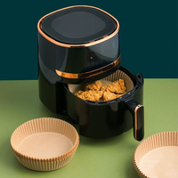 Papiers de cuisson imprimés jetables antiadhésifs, écologiques, résistants à la chaleur et compatibles four, pour friteuse à air et poêle – Vente chaude usine