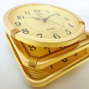 Cổ điển nghệ thuật Deco thiết kế đồng hồ treo tường dài-cuộc sống kỹ thuật số Đài Loan mặt trời nhảy thứ hai phong trào cho phòng khách - Product Image 4