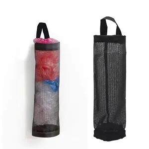 Müll Taschen Dispenser für Küche Hängen Mesh Klapp Müll Taschen Organizer Trash Taschen Halter für Recycling