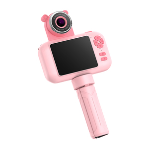 어린이 장난감 선물 F79 즉석 인화 카메라 2.4인치 화면 사진 열전사 인쇄 USB 충전식 어린이 카메라 (여아용) - Product Image 3