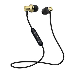 หูฟังบลูทูธไร้สายแบบคล้องคอ XT11 หูฟังสเตอริโอแม่เหล็กสำหรับออกกำลังกายกลางแจ้ง - Product Image 1