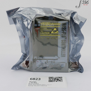 Plc 6823 Mfc, Contrôleur de débit de gaz Mass-flo : NH3, Débit : 1000sccm (neuf) 1179bx53cr14nswbrpc1 pour produit sous garantie - Product Image 1