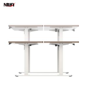 أمازون الأعلى مبيعًا أثاث مكتبي منزلي ذكي مريح طاولة كمبيوتر ارتفاع 4 أرجل قابل للتعديل مكتب رفع - Product Image 5