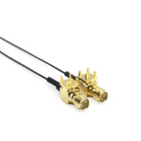 Câble Pigtail d'Antenne RF Personnalisé avec Connecteur SMA pour Montage sur PCB et Câble RG113/RG137 de 5cm/10cm/20cm/30cm