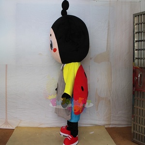 Cartone animato coccinella mascotte <span class=keywords><strong>Costume</strong></span> adulto che cammina peluche animale mascotte <span class=keywords><strong>Costume</strong></span> di natale festa di carnevale di Halloween - Product Image 2