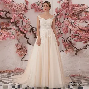 manufacturers china ivory champagne bridal wedding dress bridal gown