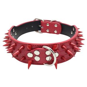 Collar de Perro Estilo Vaquero con Tachuelas, Hebilla de Cuero PU, Cierre a Prueba de Mordidas, Decorativo, para Perros de Caza Medianos y Grandes - Product Image 5