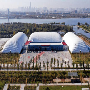 Edificio Deportivo Inflable Avanzado con Característica Antisísmica para Exhibición en Canchas de Tenis - Product Image 1
