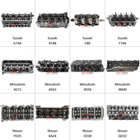 Ensemble complet de culasse en aluminium pour voiture, culasse pour Mitsubishi, Toyota, Ford, VW, Nissan, Hyundai, Kia, Chevrolet
