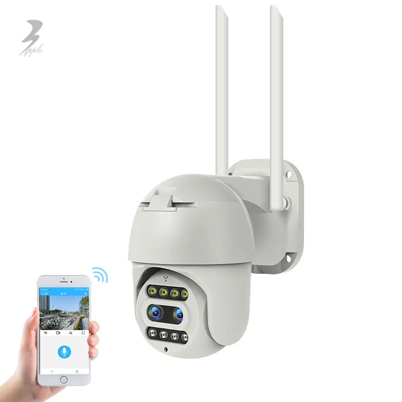 New Wifi Night Vision Wireless Wide-Angle Security Camera Cctv System Network Video Recorder
