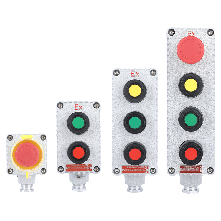 BAXIT Explosion Proof Control Button On/Off Control Button Box Explosion Proof Emergency Stop Switch