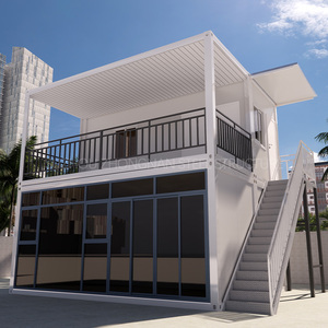 Özelleştirilmiş kolayca kurulum prefabrik evler 1 2 3 4 5 yatak odalı prefabrik konteyner satılık evler - Product Image 4