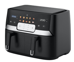 Nueva Freidora de Aire de Doble Cesta de 8L, 9L, 10L con Dos Zonas de Cocción y Control Separado, Freidora de Aire de Doble Compartimento de 5L, Nueva Freidora de Aire de Doble Cesta de 8L, 9L, 10L - Product Image 1