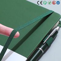 Carnet de notes à couverture rigide avec logo personnalisé B6,A5,A7 Logo cadeau gravé au laser en PU Carnet de notes unique Kit cadeau de marque pour carnet de notes
