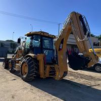 Backhoe Loader Bekas Hemat Energi Harga Murah Cat 420f 426F Motor Gearbox Pompa Beban 23698kg Tenaga 195kW