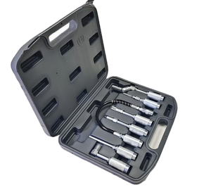 Juego de 7 Acopladores Industriales para Pistola de Engrase, Mangueras de Lubricación, Conectores y Accesorios, Incluye Adaptador de Punta Fina OEM ODM - Product Image 1