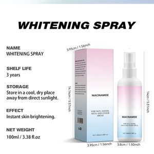 Spray éclaircissant <span class=keywords><strong>BB</strong></span> hydratant pour la peau, crème de fond de teint en spray, crème isolante en spray pour le corps à la niacinamide – Offre Spéciale - Product Image 2
