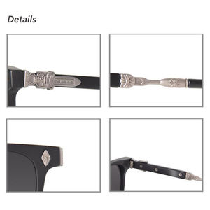 男性と女性のための2025トレンドデザイナー高級サングラス,カスタマイズ可能な快適なTR90フレーム偏光レンズ付き卸売 - Product Image 5