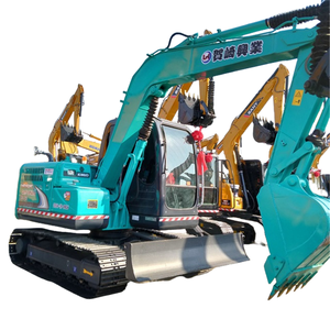 Kobelco 7 Tonnes 75 SK75 SK75-8 Mini Pelles Agricoles sur Chenilles Ventes Mondiales de Machines de Construction Machine Complète d'Occasion - Product Image 1