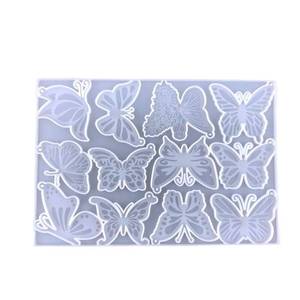 M12561 Collection de moules en silicone écologiques pour pain et desserts, motifs fleurs et feuilles - Product Image 1