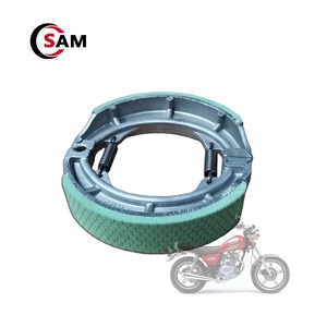 SAM 맞춤형 오토바이 브레이크 슈 (가와사키 HD3 B120 CT150 Boxer GP125 GS125 SKYDRIVE THUNDER125 WIND125 리어용) - Product Image 3