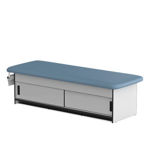Lit d'<span class=keywords><strong>examen</strong></span> pédiatrique pour hôpital Clinic4-0Y01LH avec 4 portes coulissantes, <span class=keywords><strong>table</strong></span> d'<span class=keywords><strong>examen</strong></span> pour enfants en bois, fonctionnement manuel - Product Image 4