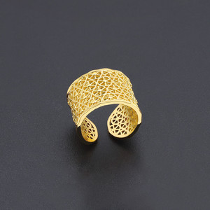 Jxx Direct <strong>Supply</strong> 24K Gold Plated Women's <strong>Jewelry</strong> Set <strong>Hot</strong> Selling <strong>Wholesale</strong> Fashion Rings for Gift Dubai Jewellery - Product Image 4