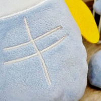 Jouet pour chien en peluche pingouin, couineur, durable, interactif, pour la dentition et l'entraînement, anti-ennui pour chiot, mignon