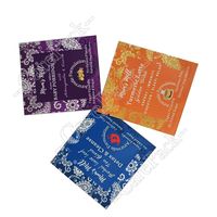 Sachets en aluminium thermoscellables en gros, sachets en kraft, emballages pour masques faciaux, sachets pour masques faciaux avec fermeture éclair