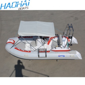 Bote de remos inflable para pesca, de fibra de vidrio, casco rígido, nuevo modelo, 390 pies, a la venta - Product Image 6