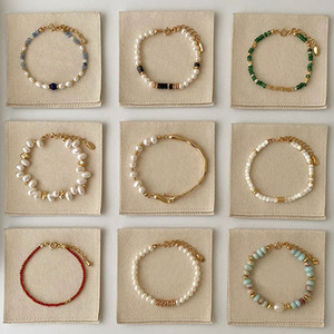 Collar de Perlas Barrocas Personalizado para Mujer, Perlas de Imitación de Agua Dulce, Cuentas de Concha, Pulsera de Cadena de Lujo Hecha a Mano, Regalo de Joyería - Product Image 2