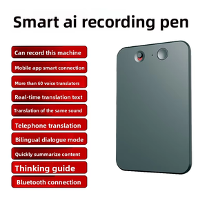 Traductores inteligentes de alta calidad Ai Audio Recorder Voz a texto GPT AI Note Taker Mini Ai Grabadoras de voz digitales Regalo - Product Image 2