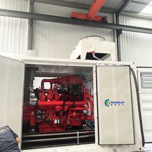 Generador Industrial de Gas Natural de Alta Eficiencia de 500kW 625kVA con CHP, Contenedor con <span class=keywords><strong>Aislamiento</strong></span> Acústico y Calefacción - Product Image 5