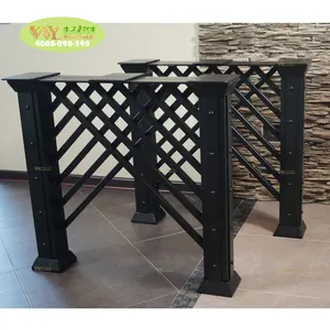 식당과 커피 테이블을위한 맞춤형 산업 현대 금속 테이블 다리 강철 테이블 다리