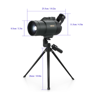 Visionking - Telescopio de Alta Calidad con Certificación IPX7, Resistente al Agua, HD, con Revestimiento Multicapa, Metálico, de Largo Alcance, con Enfoque de Doble Velocidad, Aumento de 25-75x70, Punto Rojo - Product Image 3