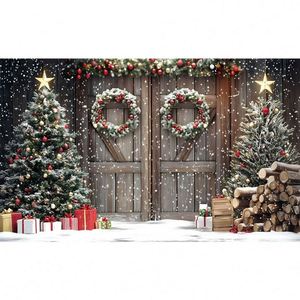 Gran Pancarta Decorativa Roja para Exteriores, Regalos de Navidad para Interiores, Decoración para el Hogar, Artículos para Fiestas, Letrero para Jardín - Product Image 2