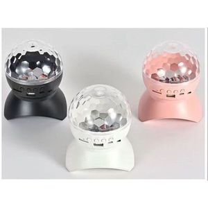 Bluetooth Speaker With <b>Led</b> Light Party Lighting Mini Disco <b>Ball</b> For Home Party - Product Image 1