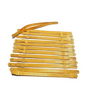 Cordons de chapeau de cérémonie personnalisés couleur or, confortables pour l'extérieur, en gros, en promotion - Product Image 1